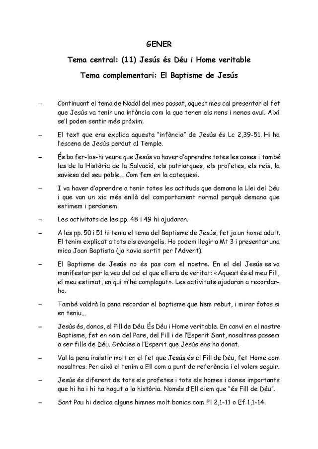 Catequesi Familiar Gener