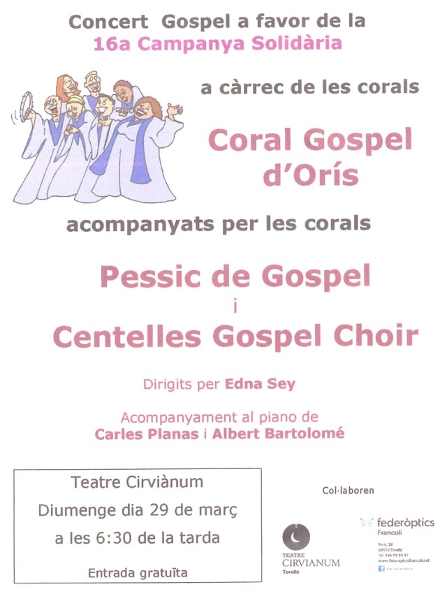 Concert Gospel 29.03.2015